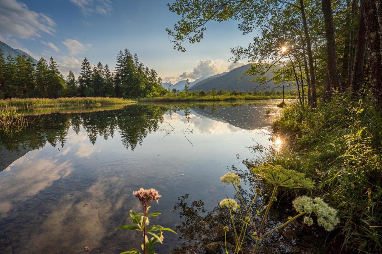 Das Bergquartier - Ferienwohnung Zugspitze Oberau  Dış mekan fotoğraf